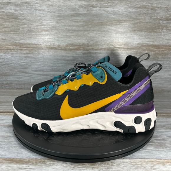 Nike Women’s React Element 55 PRM CI9593-002 Athletic Sneakers Size 7 - Picture 1 of 8